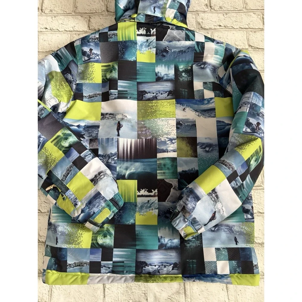Mountain Warehouse Kids Ski Snowboard‎ Jacket -Zip with Hood.-  unisex L (13yrs)